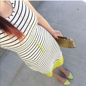 Layers Clothing Striped T-Shirt Dress